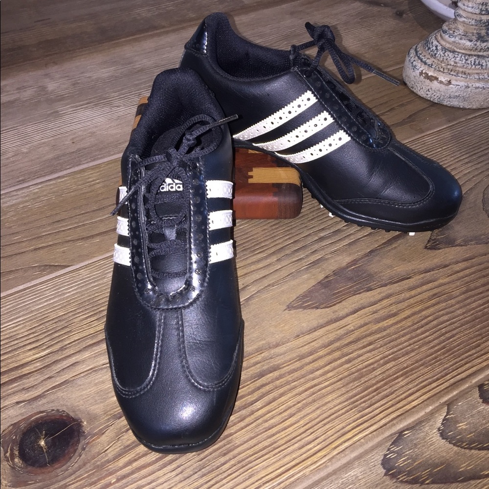 Adidas ThinTech Fitfoam Golf Shoe - Black Classic